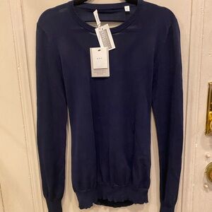 A.L.C navy excel Lila cross back sweater